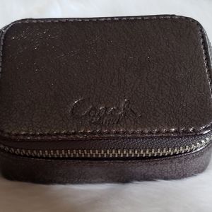 Coach Pill Case in Pewter